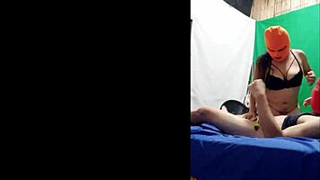 Stepmom Wears Bitch Mask For Sex