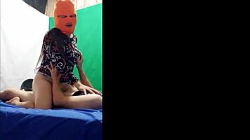 Stepmom Wears Bitch Mask For Sex