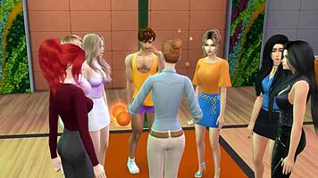 In Sims 4, Tigress Pussy Roughly Exposed In Public Hentai Scene