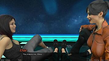 Hot Milf Nip Slip In Space!