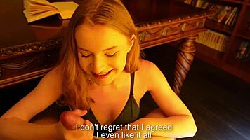 i asked my boss for holiday but got cum on pussy instead