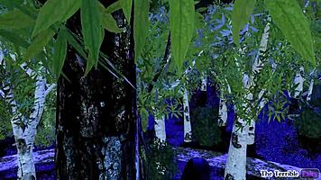 Ttf - your secret in 3d anime goth hentai with ladyboy shemale futanari cartoon