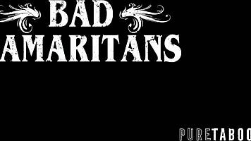 Petite Babe Fucks Two Random Dudes After Fight With Boyfriend