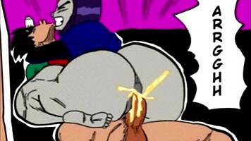 teen titans hentai relief with doompypomp's wild big cock action