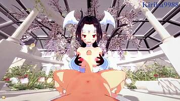 marlene and melodia intense sex in disgaea pov hentai