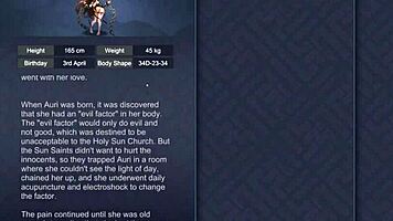 ep1 auris teases big cock with foot, group creampie game