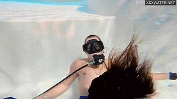 Group sex underwater with eva sasalka?