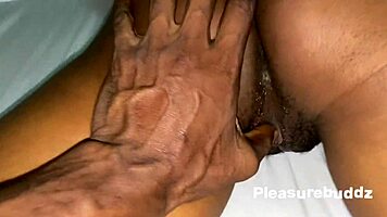 Teen Plays with Wet Pussy Using Vibrator in Bedroom