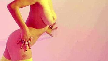 Amazing Latina Mia Valentine Poses With Big Ass In Lingerie