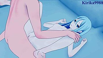 Kanade And Mafuyu's Intense Emotional Hentai Creampie In Project Sekai