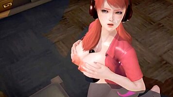 the girl next door in a relaxing 3d cartoon adventure