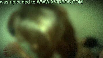 First Time Gloryhole Sucking In Red Lingerie