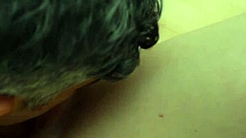 Wary Mormon Teen 18+ Smashed Hard from Behind in Garage