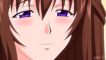 Hentai - busty step mom gives sex class to young step daughter