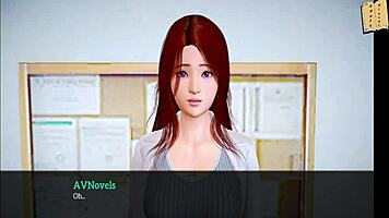 Anime redhead family explores homemade adventures in cartoon world