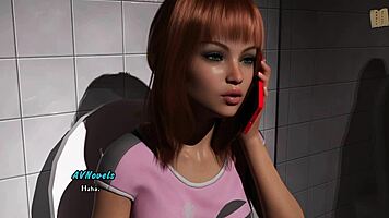 they get intertwined in 3d anime porn