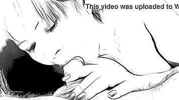 Cartoon Take on Me Blowjob by Nymphomaniac