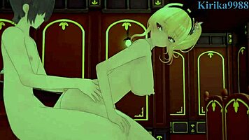 rin gets wild with intense bunny garden hentai sex in 3d cartoon