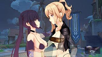 Klee's prank adventure with Jean in all scenes gallery part two.