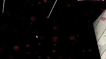 Curvy teen in 3D anime X roulette lies on table for monster cock fucking and squirting