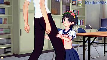 Mikoto Misaka, Kuroko Shirai, Kazari Uiharu, and Toma Kamijo in intense 3D hentai sex