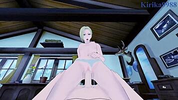 Mikasa and Annie get intense in this POV hentai scene from Attack on Titan! 😍