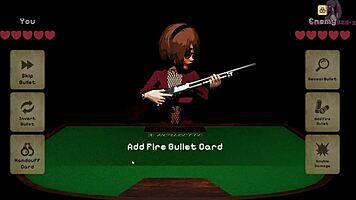 Curvy teen in 3D anime X roulette lies on table for monster cock fucking and squirting