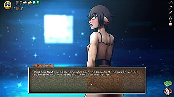 Witch Tests Potion for Giant Cock Growth!