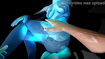 كورتانا تحب زبي في هنتاي ثلاثي الأبعاد غير محظور SFM