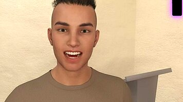 In College Kings, the naughty redhead craves my big white cock for squirting and cumshot.