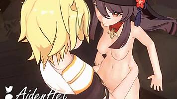 3D Anime Hentai Creampie With Teen Pussy And Cock