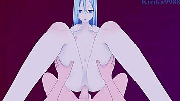 I-I watched Minori Hanasato and Kanade Yoisaki having intense sex with creampie in this Project Sekai hentai, it's so hot!!