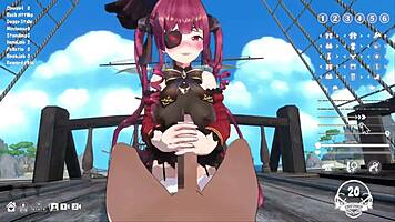 Captain fucks big breasted sailor in 3d