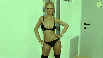 3D animated porn with an 18-year-old blonde called Erynn