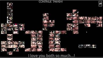 Part 2 - NTR Japanese teen 18+ in passionate threesome with friend