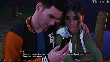 Lake date with curvy jill in being a dik