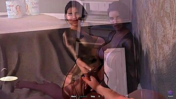 Stepmom Caught Peeping in Bedroom - 3D Hentai