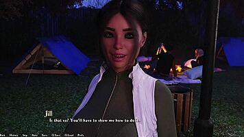 Lake date with curvy jill in being a dik