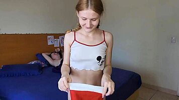 sexy babe takes big cock deep waiting for cum on face 😍