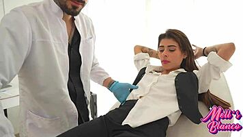 Shy Doctor Seduced to Pound My Juicy Pussy at Work