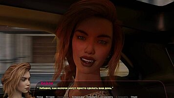 haley's story part 8: teen redhead sucks hairy pussy to orgasm