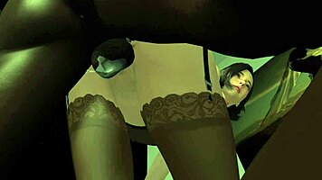 My wife cheating on me in BBC 3D hentai, ughh so messed up