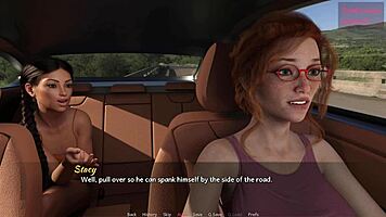 Want to see this 3D babe cum on the beach?