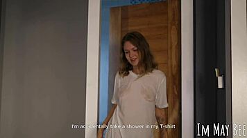 my t-shirt's wet, wanna screw right now?