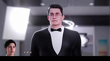 touching stepmom in front of boyfriend in 3d hentai