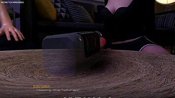 horny stepsis craved his big cock in 3d porn game desirium 02