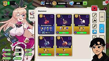 Waifu shop domination with massage and sex toys!