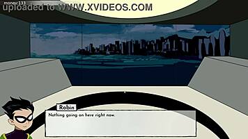 In 18Titans Part 5, the teen finally gets to fuck Starfire in this hentai adventure on m-porn.xxx