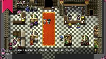 witch's first blowjob job in hentai game 😈