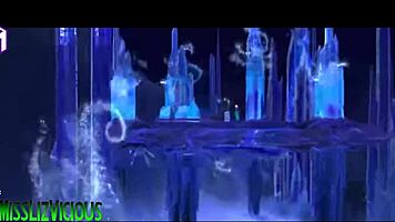 liz vicious sings haters song in frozen animated